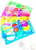 Spirograph Lineal Drawing rosa