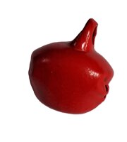 Glöckchen matt rot Ø1cm