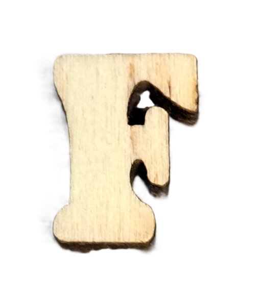 Buchstabe F 1,2*1,5cm