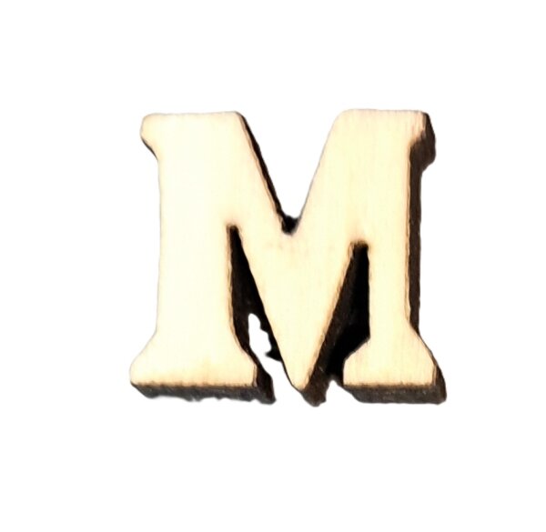 Buchstabe M 1,5*1,5cm