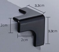 Eckschutz schwarz