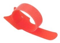 Klettband Kabelbänder rot